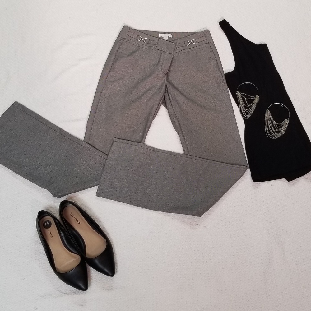 Grey dress pants, 32in inseam